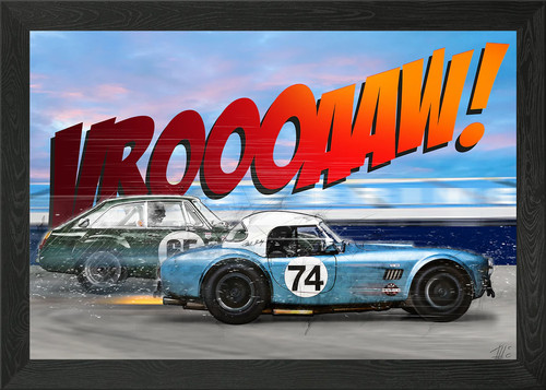 Cobra mgb framed - framed, wall