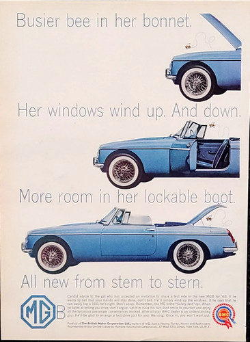 Bmc mgb original - 1963, vintage