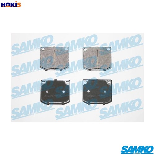 Brake pad set - pad,
